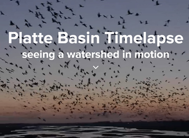 Platte Basin Timelapse: seeing a watershed in motion